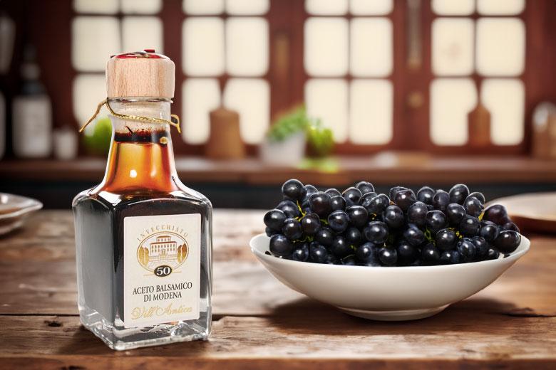 Bottle of balsamic vinegar, photo by Gourmet Food Store