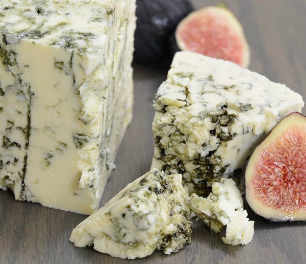 A piece of Danish Blue cheese, photo by Gourmet Food Store