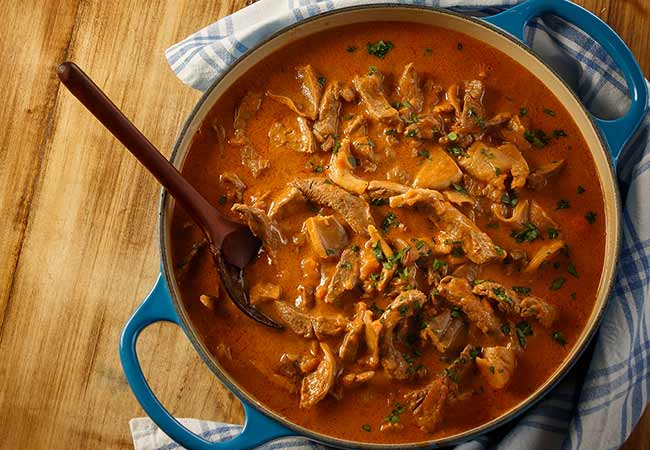 image of delicious goulash stew, image by Gourmet Food Store
