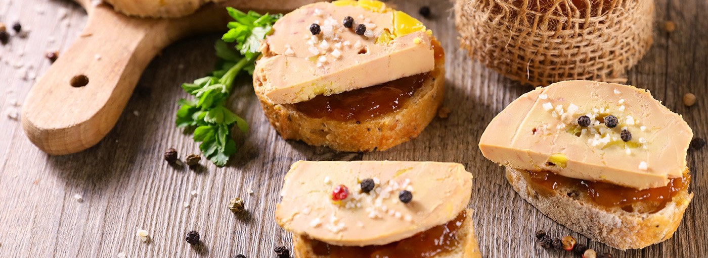 pate and foie gras board