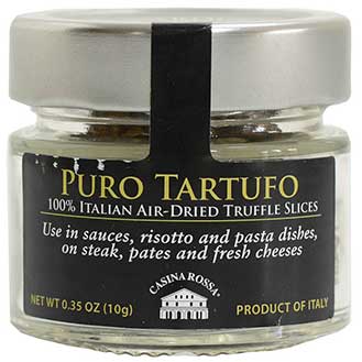 Italian Air-dried Black Truffle Slices Casina Rossa | Gourmet Food Store