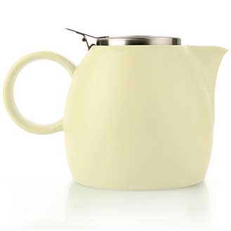 Tea Forte PUGG Ceramic Teapot - Orchid White