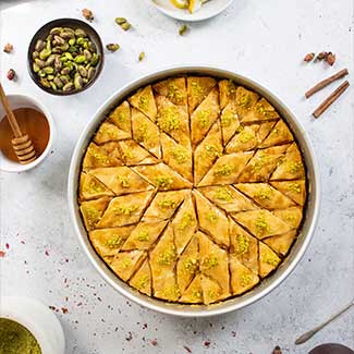 Turkish Pistachio Baklava Recipe - Gourmet Food Store