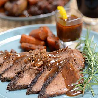 Wagyu Beef Brisket Flat - MS3