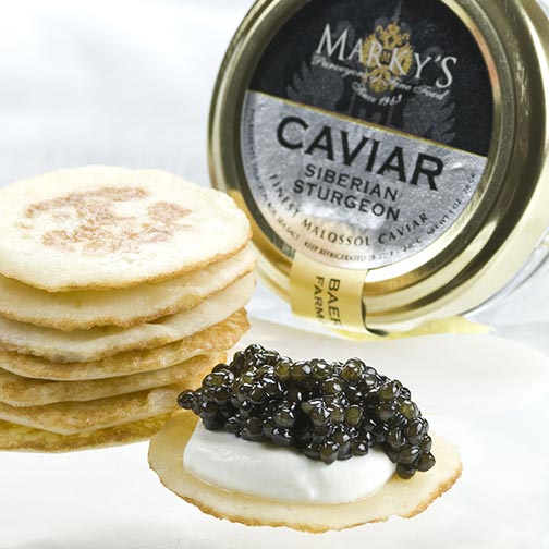 French Siberian Sturgeon Caviar Gift Set Photo [1]