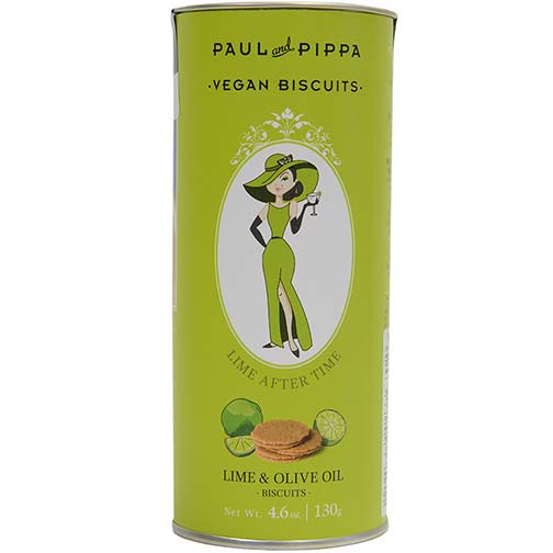 Lime After Time - Artisanal Lime and Olive Oil Biscuits, Vegan Photo [1]