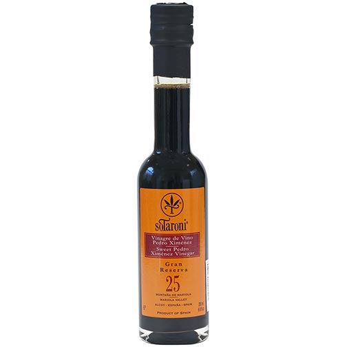 Sweet Pedro Ximenez Balsamic Vinegar Grand Reserve - 25 Years Aged Photo [1]