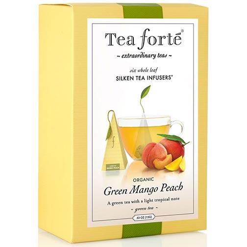 Tea Forte Green Mango Peach Green Tea - Event Box, 40 Infusers Photo [1]