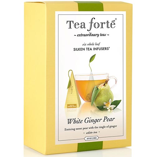 Tea Forte White Ginger Pear White Tea - Event Box, 40 Infusers Photo [1]