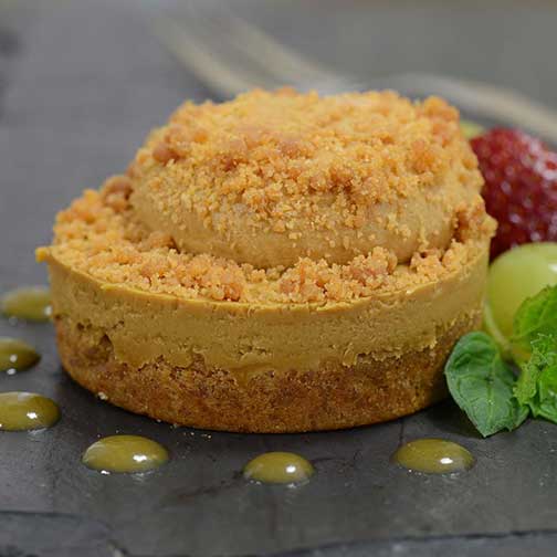 Caramel Mousse Delight Cake - Frozen Photo [1]